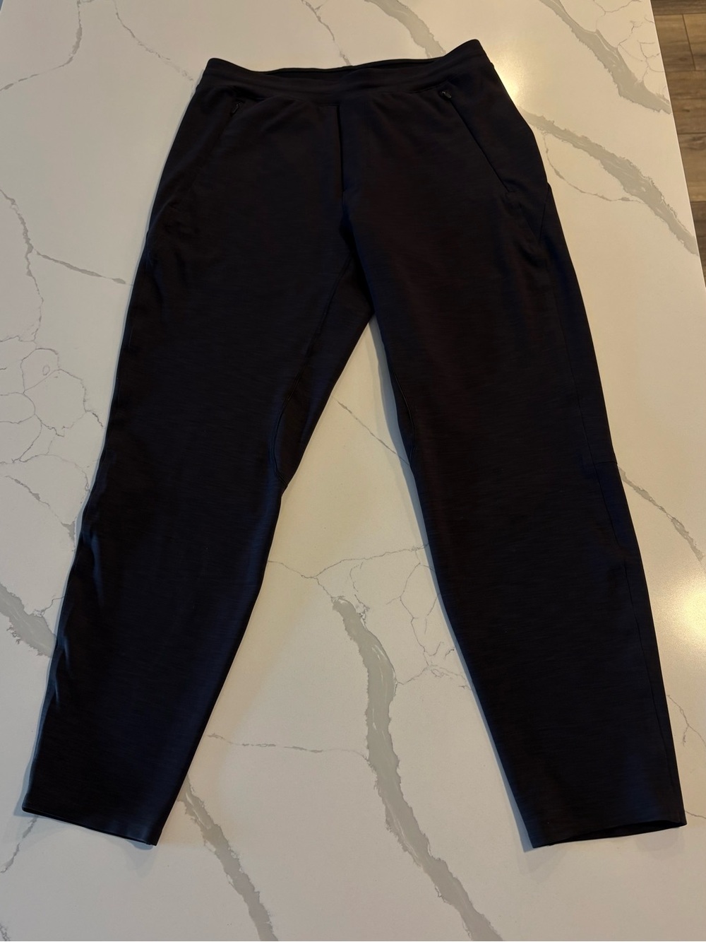 Lululemon Balancer Pants 27” Everlux ~ Medium ~ Heathered Black